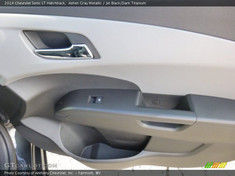 Ashen Gray Metallic / Jet Black/Dark Titanium 2014 Chevrolet Sonic LT Hatchback