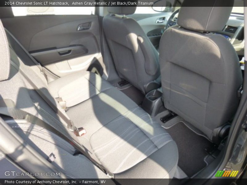 Ashen Gray Metallic / Jet Black/Dark Titanium 2014 Chevrolet Sonic LT Hatchback