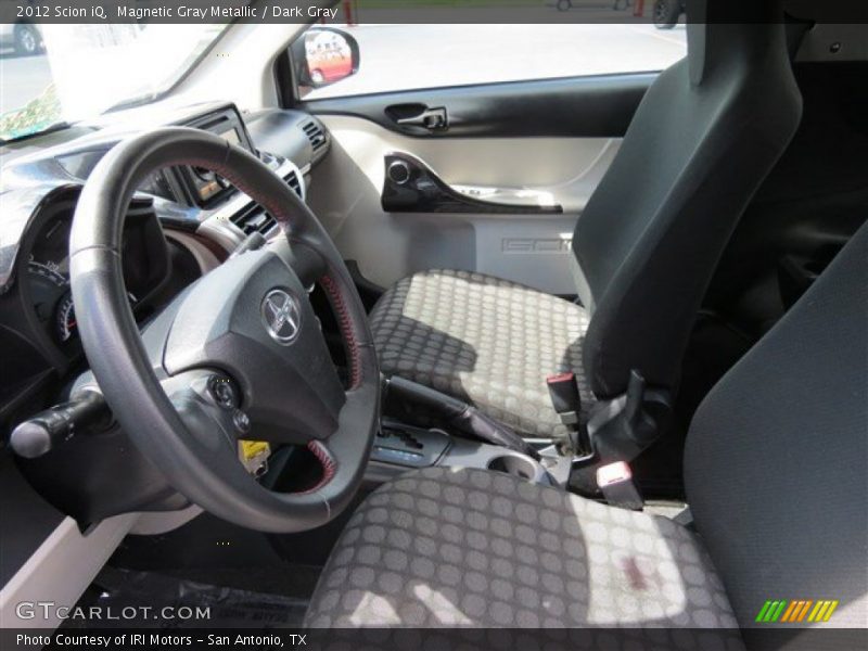 Magnetic Gray Metallic / Dark Gray 2012 Scion iQ