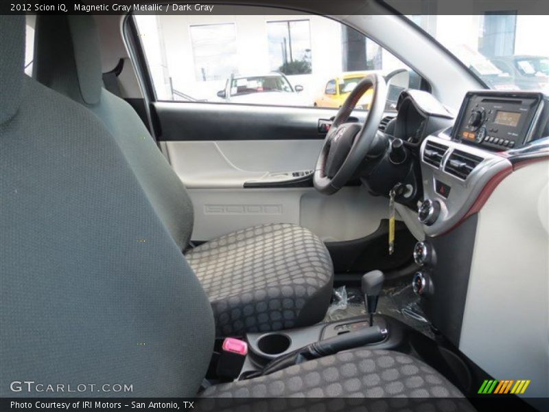 Magnetic Gray Metallic / Dark Gray 2012 Scion iQ