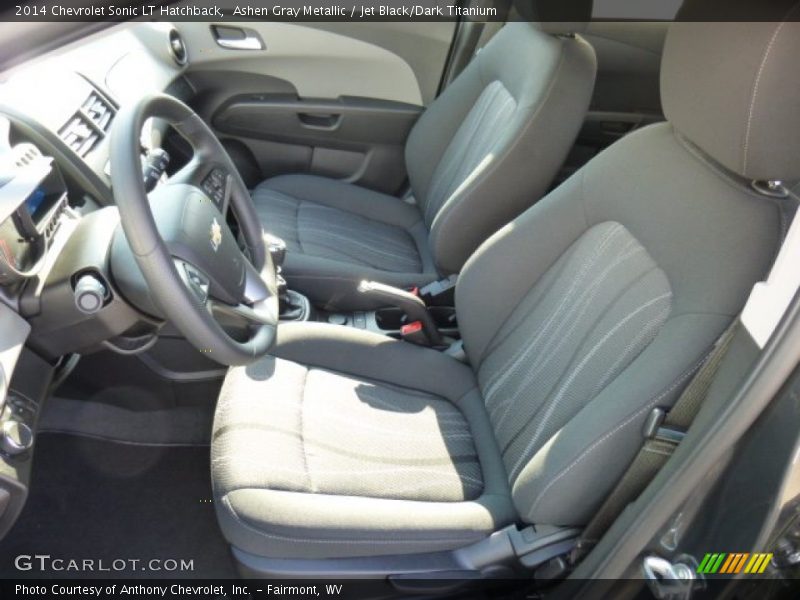 Front Seat of 2014 Sonic LT Hatchback