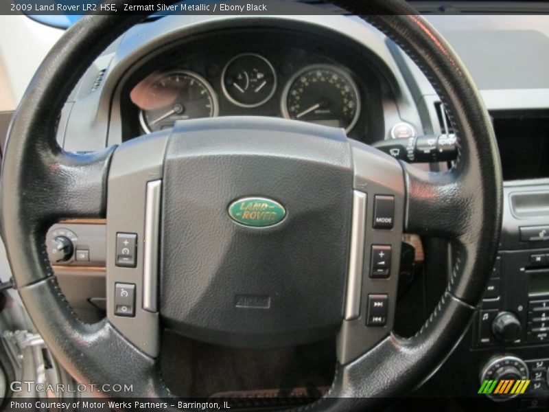 Zermatt Silver Metallic / Ebony Black 2009 Land Rover LR2 HSE