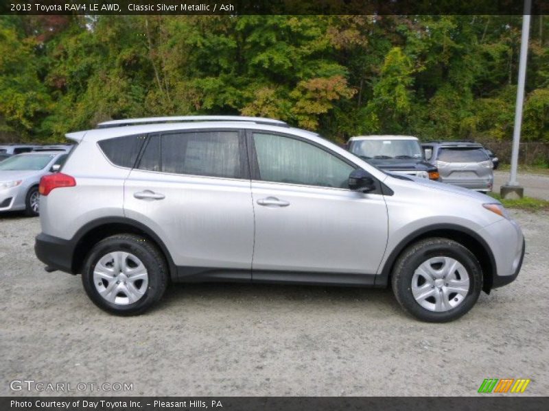 Classic Silver Metallic / Ash 2013 Toyota RAV4 LE AWD