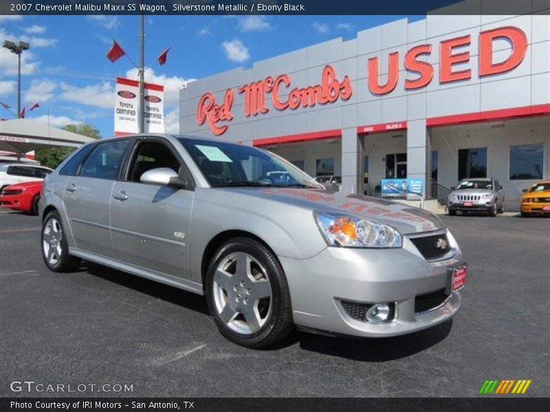 Silverstone Metallic / Ebony Black 2007 Chevrolet Malibu Maxx SS Wagon