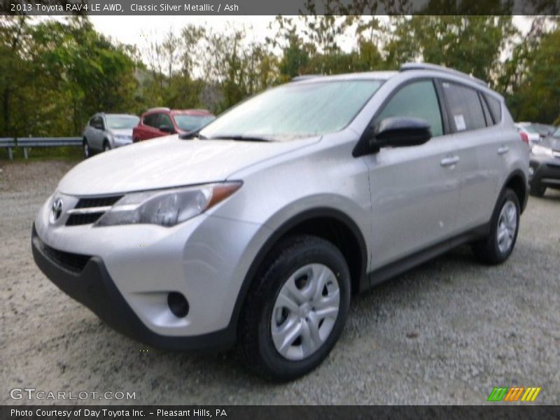 Classic Silver Metallic / Ash 2013 Toyota RAV4 LE AWD