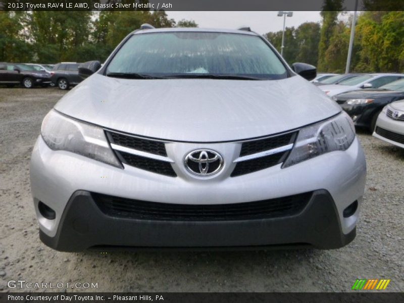 Classic Silver Metallic / Ash 2013 Toyota RAV4 LE AWD
