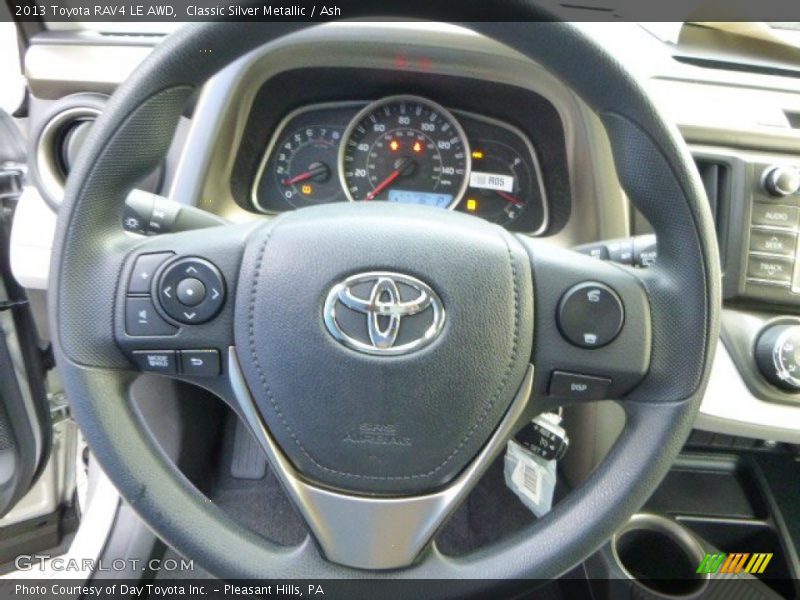 Classic Silver Metallic / Ash 2013 Toyota RAV4 LE AWD
