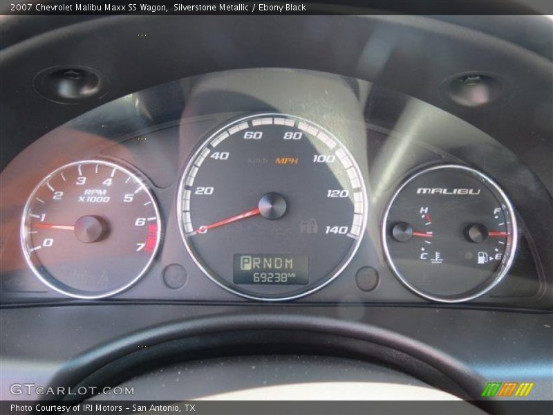 Silverstone Metallic / Ebony Black 2007 Chevrolet Malibu Maxx SS Wagon