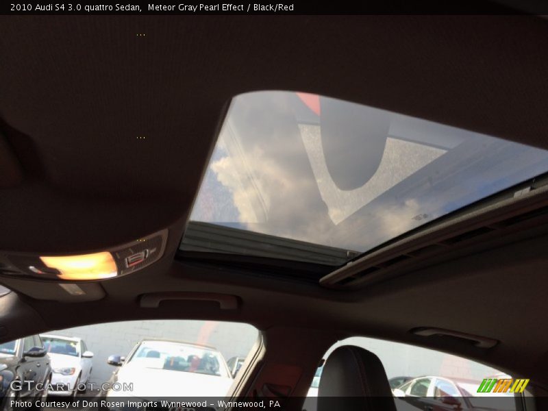 Meteor Gray Pearl Effect / Black/Red 2010 Audi S4 3.0 quattro Sedan