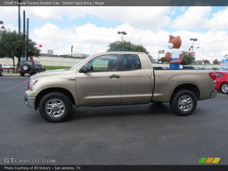 Desert Sand Mica / Beige 2008 Toyota Tundra Double Cab