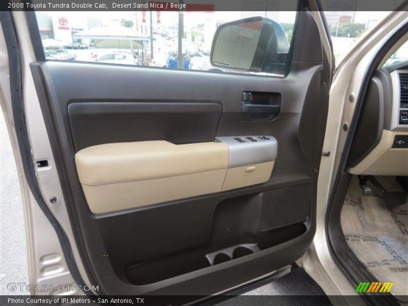 Desert Sand Mica / Beige 2008 Toyota Tundra Double Cab