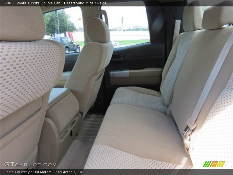 Desert Sand Mica / Beige 2008 Toyota Tundra Double Cab