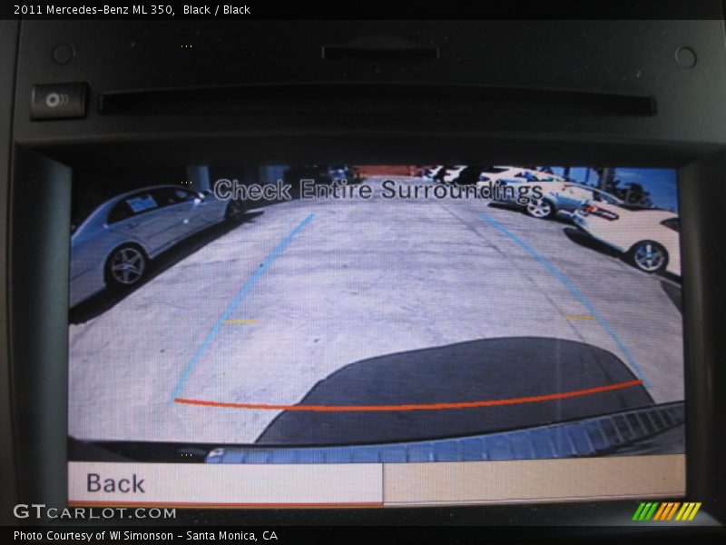 Black / Black 2011 Mercedes-Benz ML 350