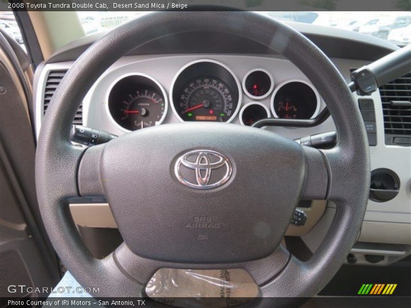 Desert Sand Mica / Beige 2008 Toyota Tundra Double Cab