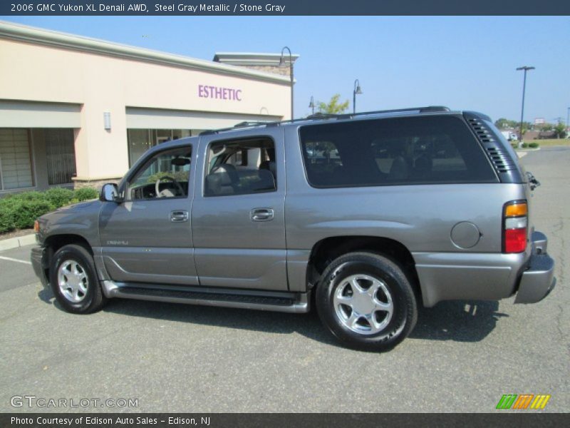 Steel Gray Metallic / Stone Gray 2006 GMC Yukon XL Denali AWD