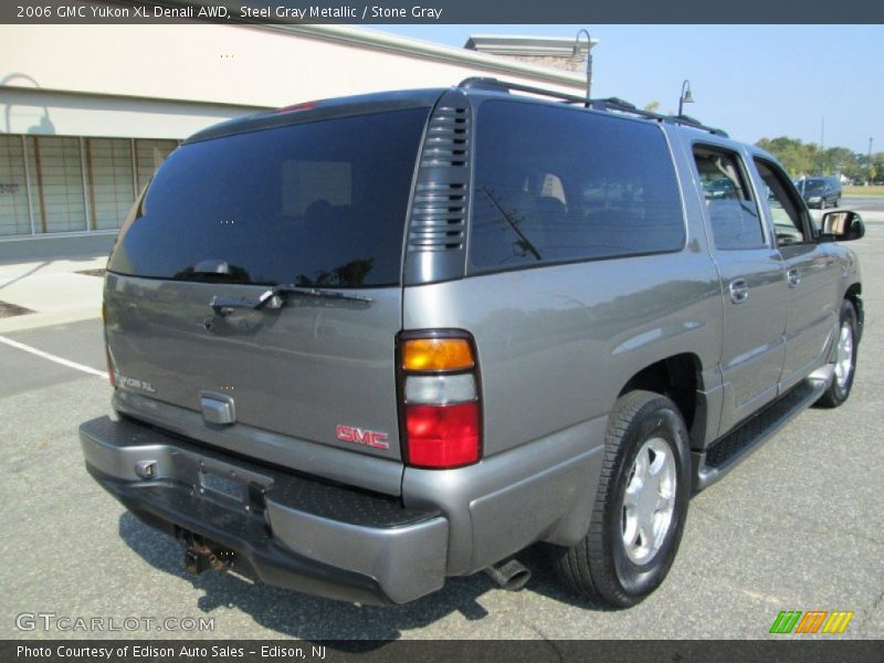 Steel Gray Metallic / Stone Gray 2006 GMC Yukon XL Denali AWD