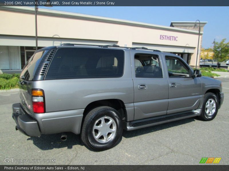 Steel Gray Metallic / Stone Gray 2006 GMC Yukon XL Denali AWD