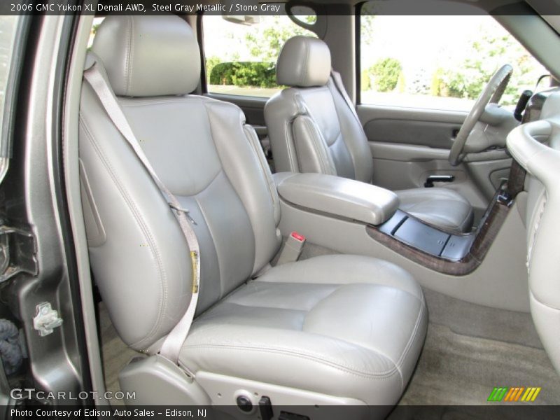 Steel Gray Metallic / Stone Gray 2006 GMC Yukon XL Denali AWD
