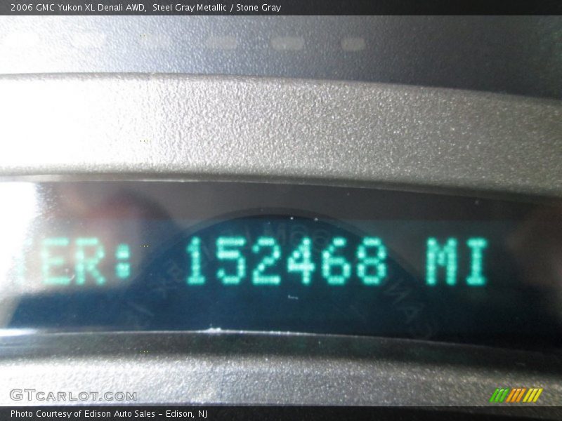 Steel Gray Metallic / Stone Gray 2006 GMC Yukon XL Denali AWD