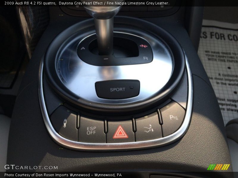  2009 R8 4.2 FSI quattro 6 Speed R tronic Automatic Shifter