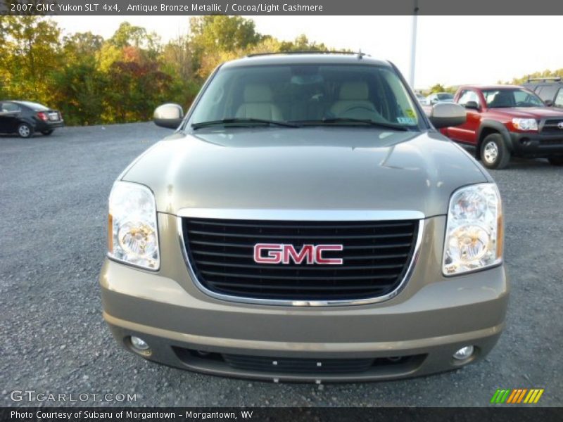 Antique Bronze Metallic / Cocoa/Light Cashmere 2007 GMC Yukon SLT 4x4