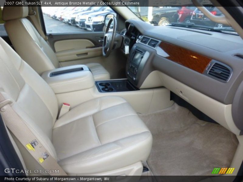 Antique Bronze Metallic / Cocoa/Light Cashmere 2007 GMC Yukon SLT 4x4
