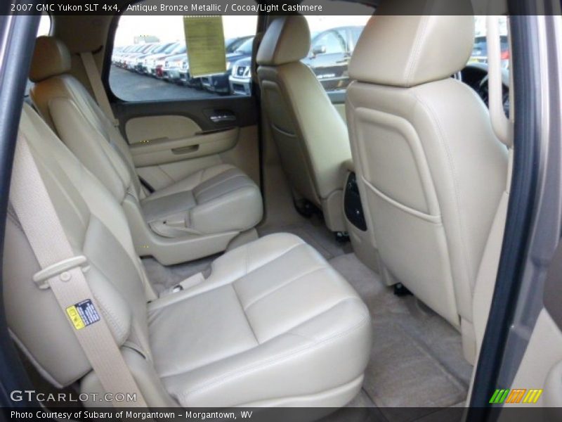 Antique Bronze Metallic / Cocoa/Light Cashmere 2007 GMC Yukon SLT 4x4