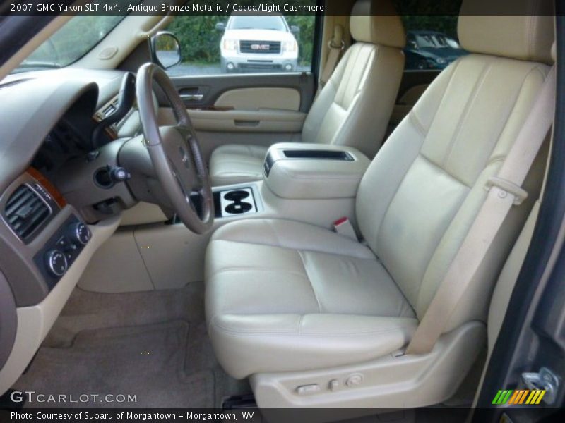 Antique Bronze Metallic / Cocoa/Light Cashmere 2007 GMC Yukon SLT 4x4