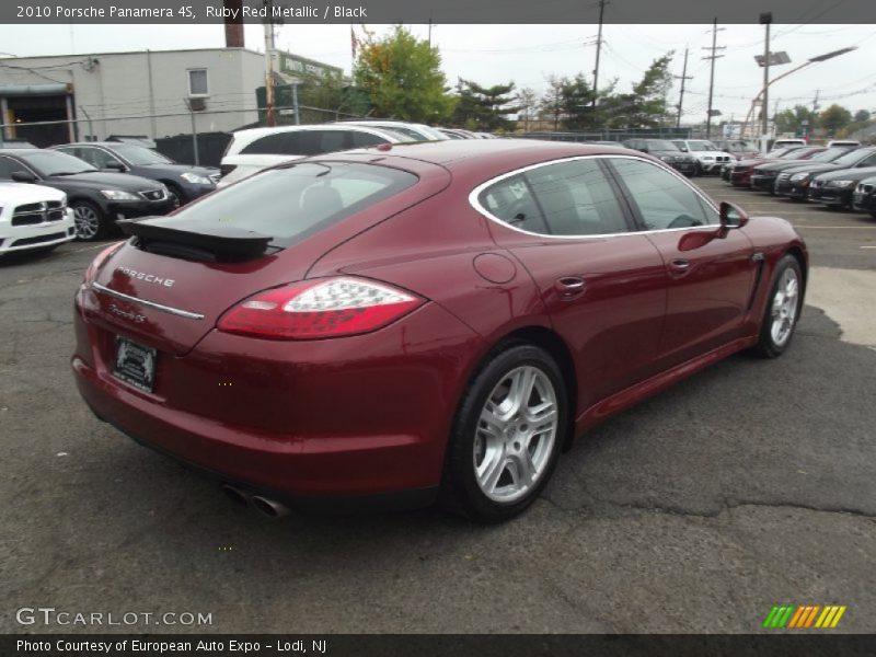 Ruby Red Metallic / Black 2010 Porsche Panamera 4S