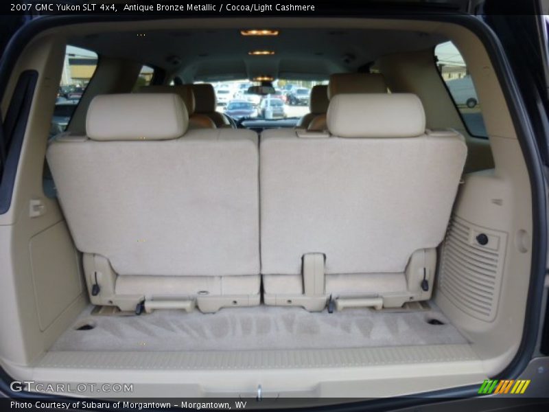 Antique Bronze Metallic / Cocoa/Light Cashmere 2007 GMC Yukon SLT 4x4