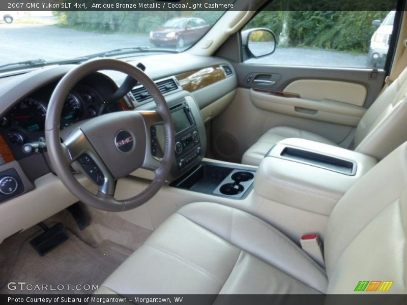 Antique Bronze Metallic / Cocoa/Light Cashmere 2007 GMC Yukon SLT 4x4