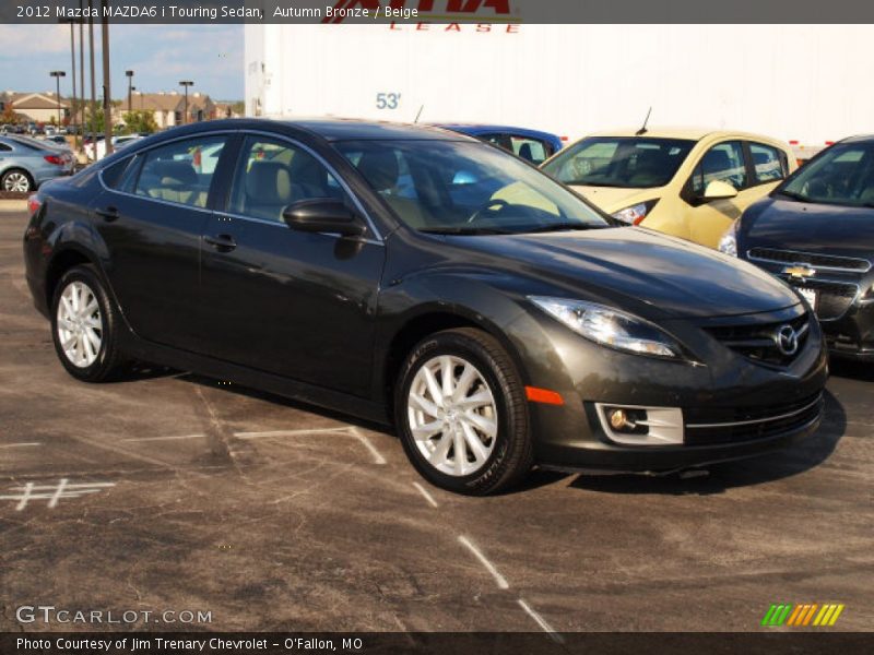 Autumn Bronze / Beige 2012 Mazda MAZDA6 i Touring Sedan