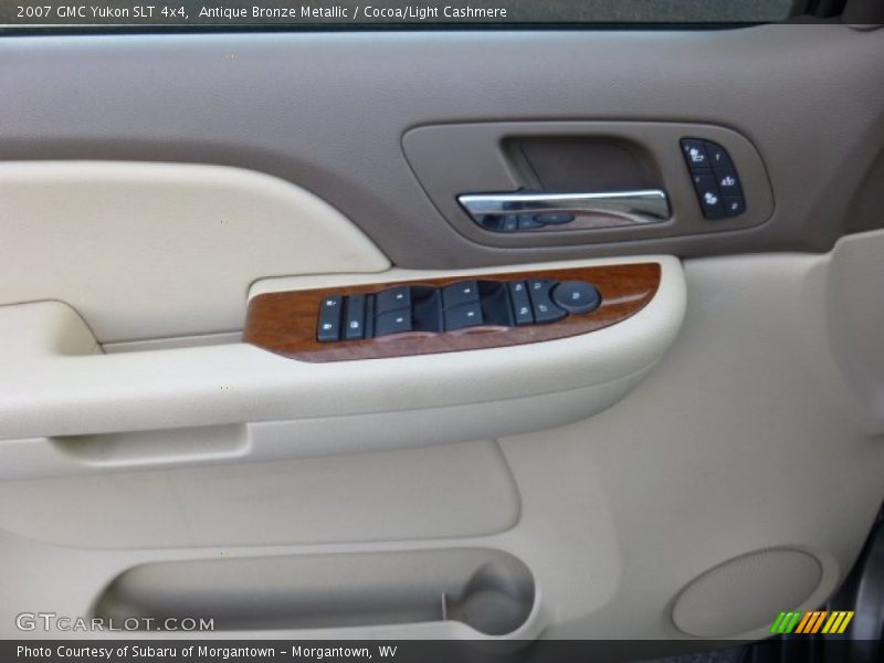Antique Bronze Metallic / Cocoa/Light Cashmere 2007 GMC Yukon SLT 4x4