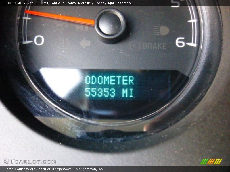 Antique Bronze Metallic / Cocoa/Light Cashmere 2007 GMC Yukon SLT 4x4