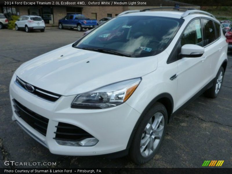 Front 3/4 View of 2014 Escape Titanium 2.0L EcoBoost 4WD