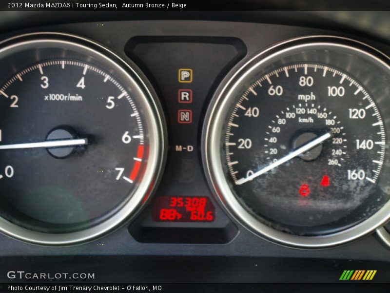 Autumn Bronze / Beige 2012 Mazda MAZDA6 i Touring Sedan