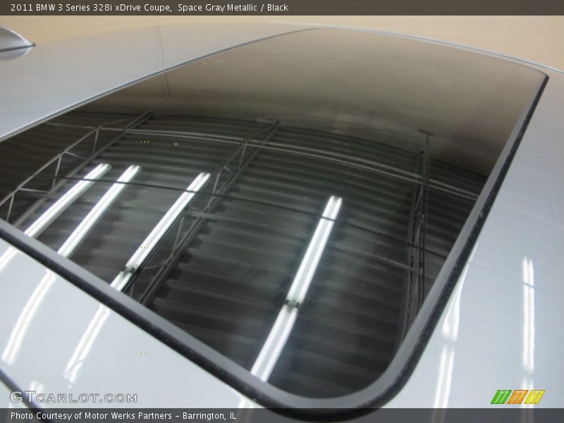 Space Gray Metallic / Black 2011 BMW 3 Series 328i xDrive Coupe