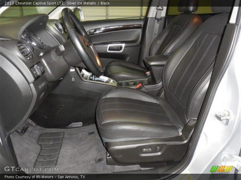 Front Seat of 2013 Captiva Sport LTZ