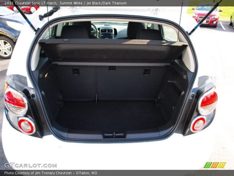 Summit White / Jet Black/Dark Titanium 2012 Chevrolet Sonic LT Hatch