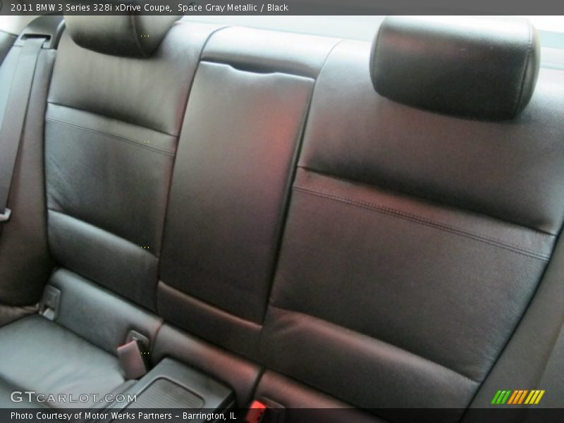 Space Gray Metallic / Black 2011 BMW 3 Series 328i xDrive Coupe