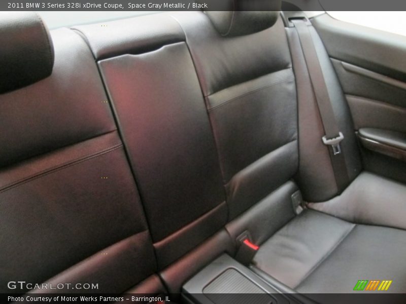 Space Gray Metallic / Black 2011 BMW 3 Series 328i xDrive Coupe
