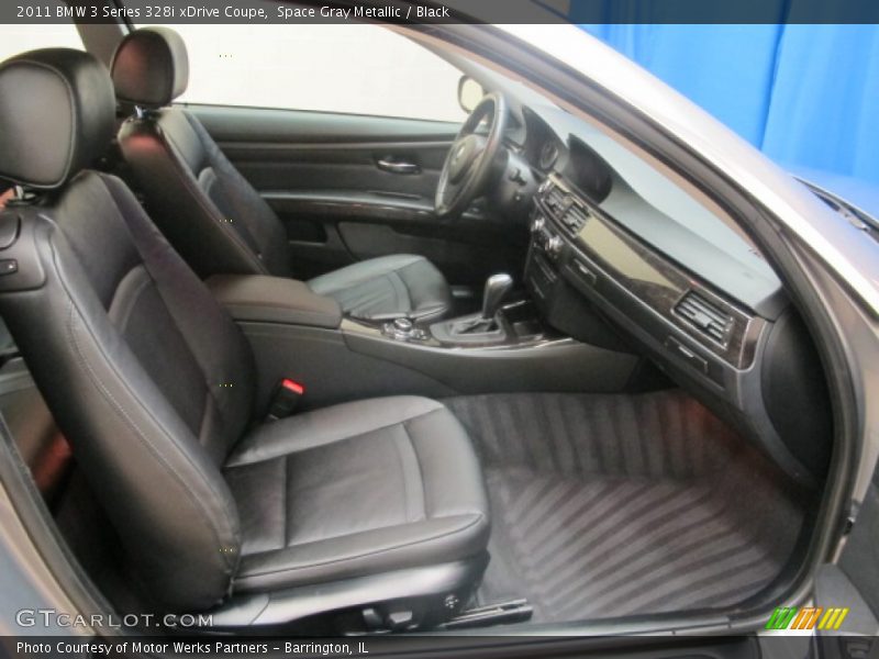 Space Gray Metallic / Black 2011 BMW 3 Series 328i xDrive Coupe