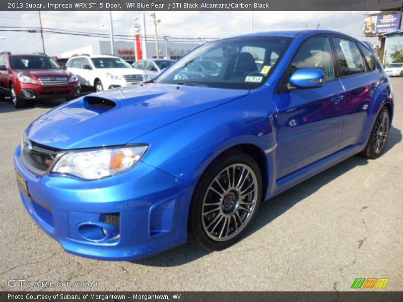 Front 3/4 View of 2013 Impreza WRX STi 5 Door