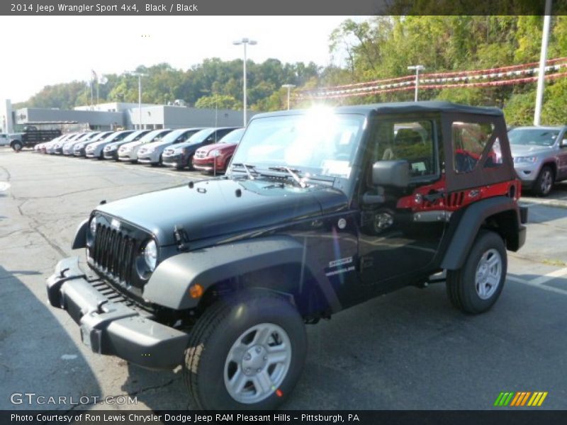 Black / Black 2014 Jeep Wrangler Sport 4x4