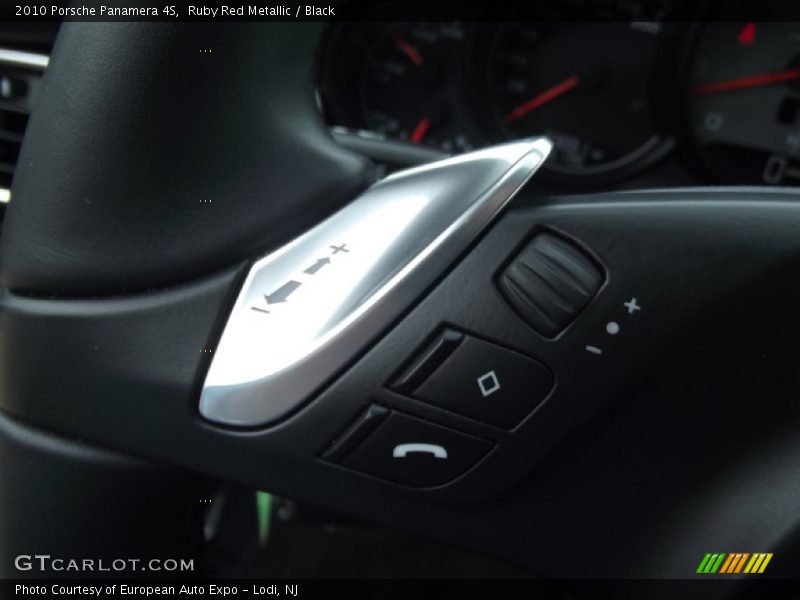 Ruby Red Metallic / Black 2010 Porsche Panamera 4S
