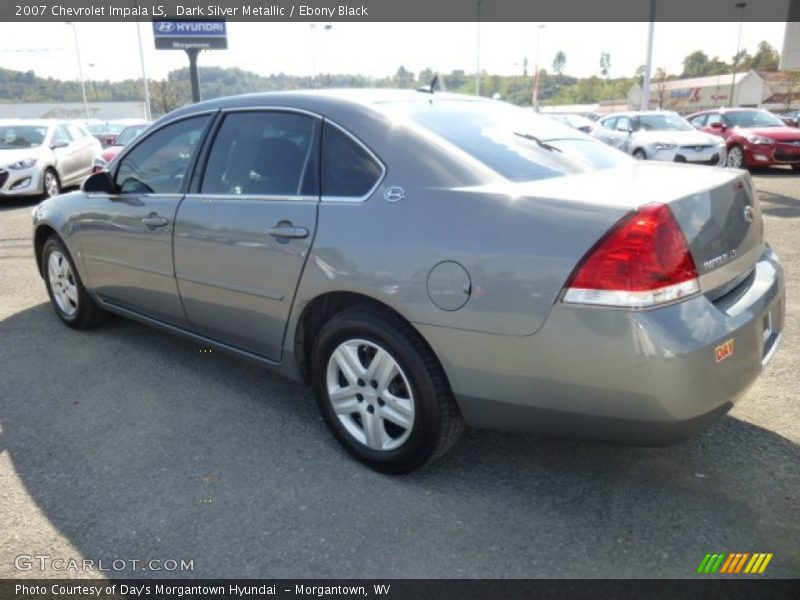 Dark Silver Metallic / Ebony Black 2007 Chevrolet Impala LS