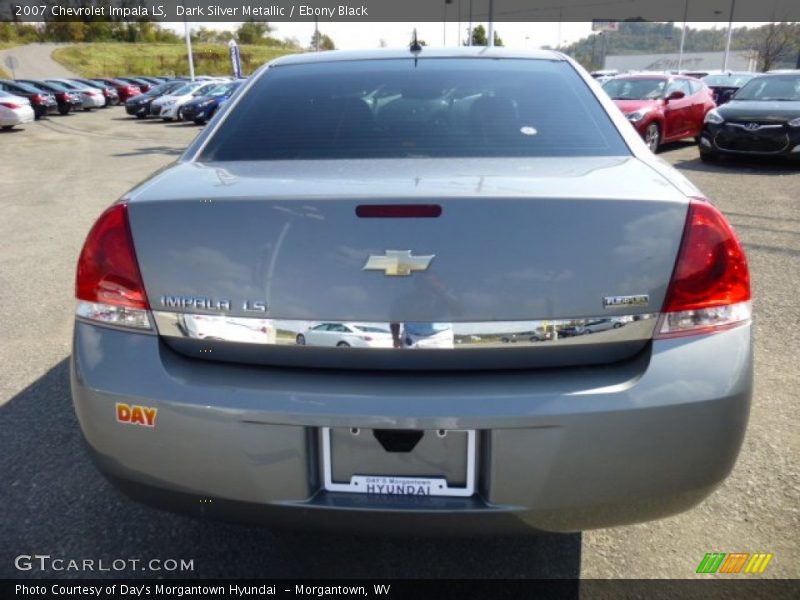 Dark Silver Metallic / Ebony Black 2007 Chevrolet Impala LS