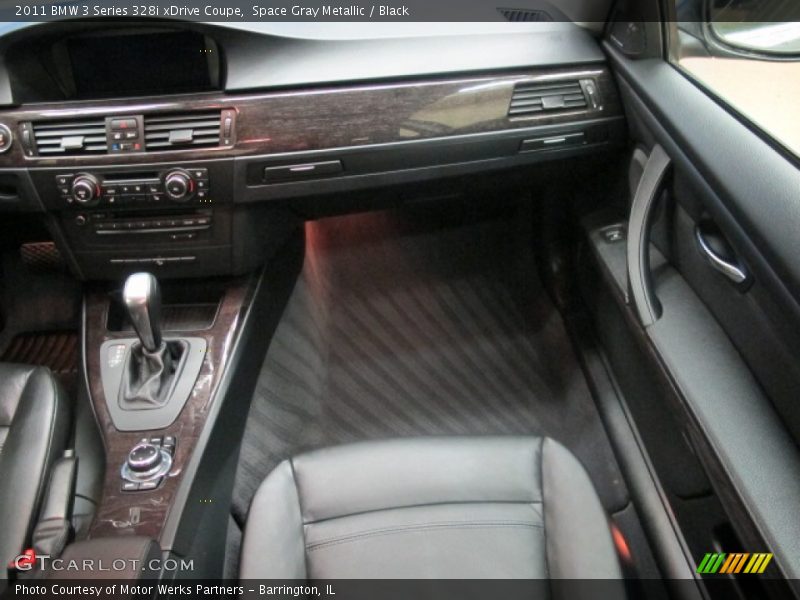 Space Gray Metallic / Black 2011 BMW 3 Series 328i xDrive Coupe
