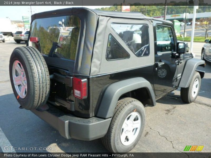 Black / Black 2014 Jeep Wrangler Sport 4x4