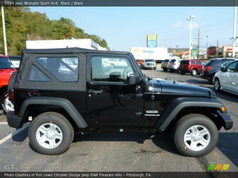 Black / Black 2014 Jeep Wrangler Sport 4x4